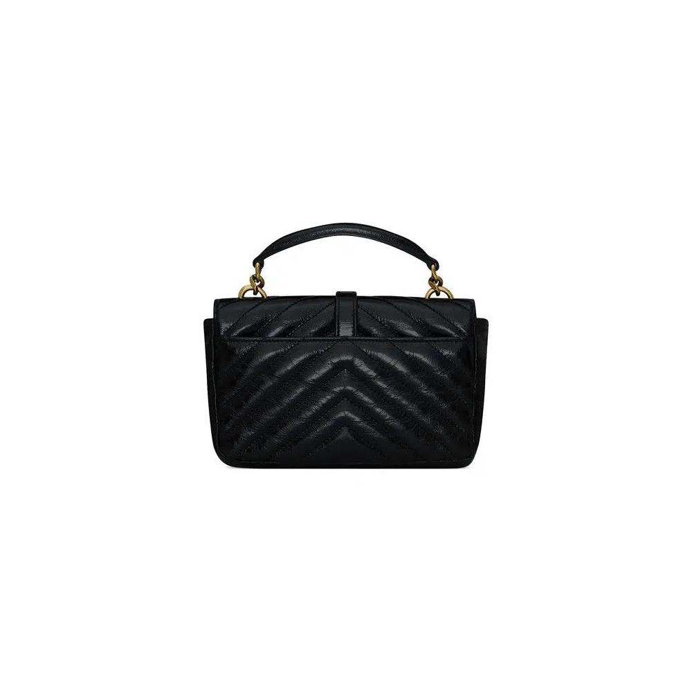 Сумки Saint Laurent College Mini Chain Bag 'Black' 2