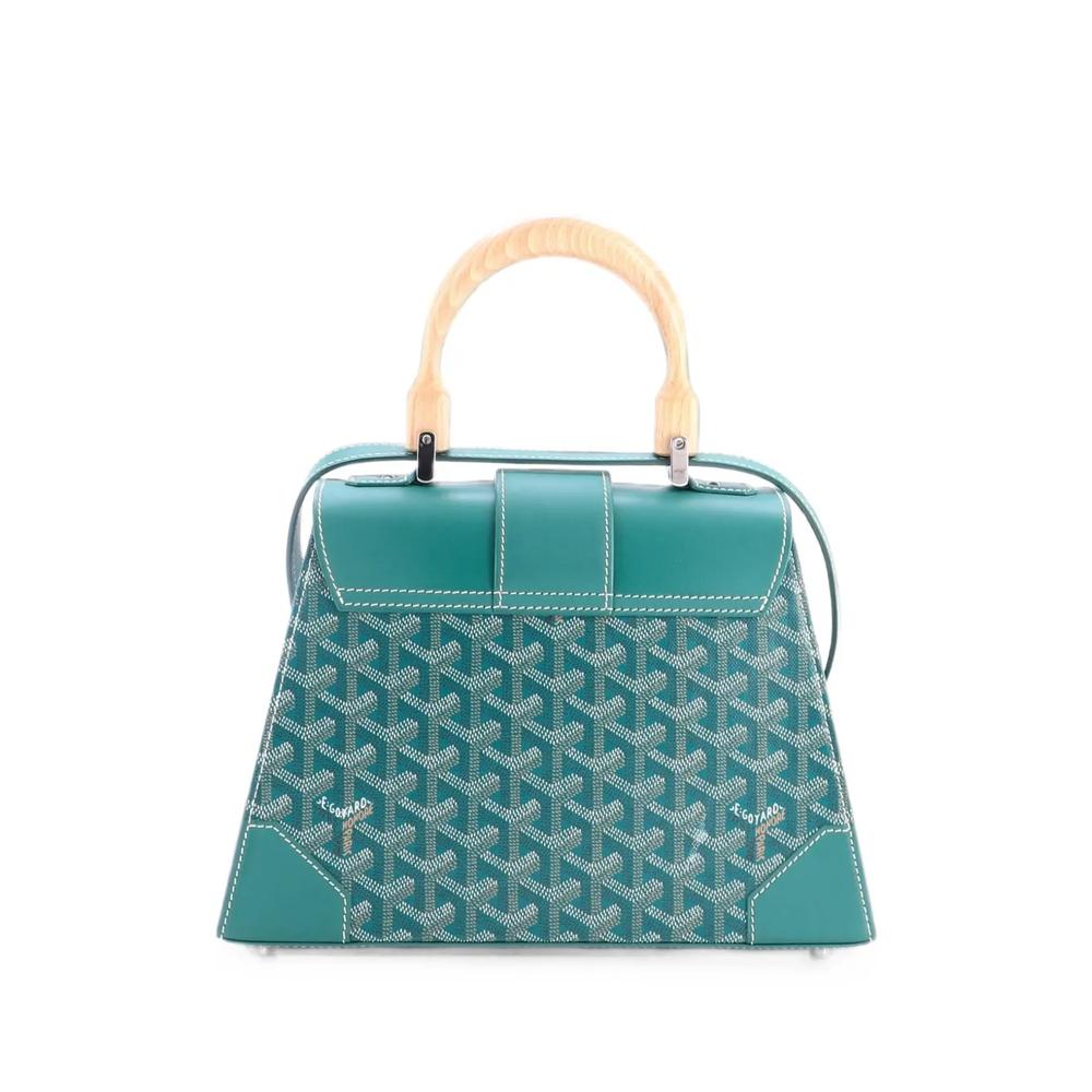 Сумка-сэтчел Saigon Top Handle Bag Coated Canvas with Leather PM 2