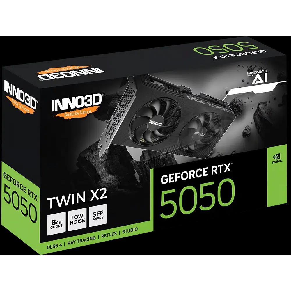 INNO3D GeForce RTX 5050 X2 8G видеокарта 3