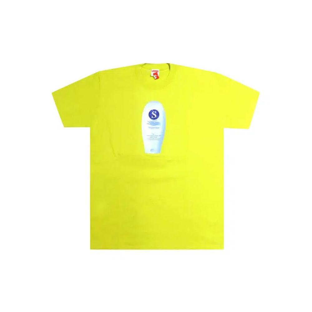 Футболки Supreme Super Cream Tee 'Sulfur' 1