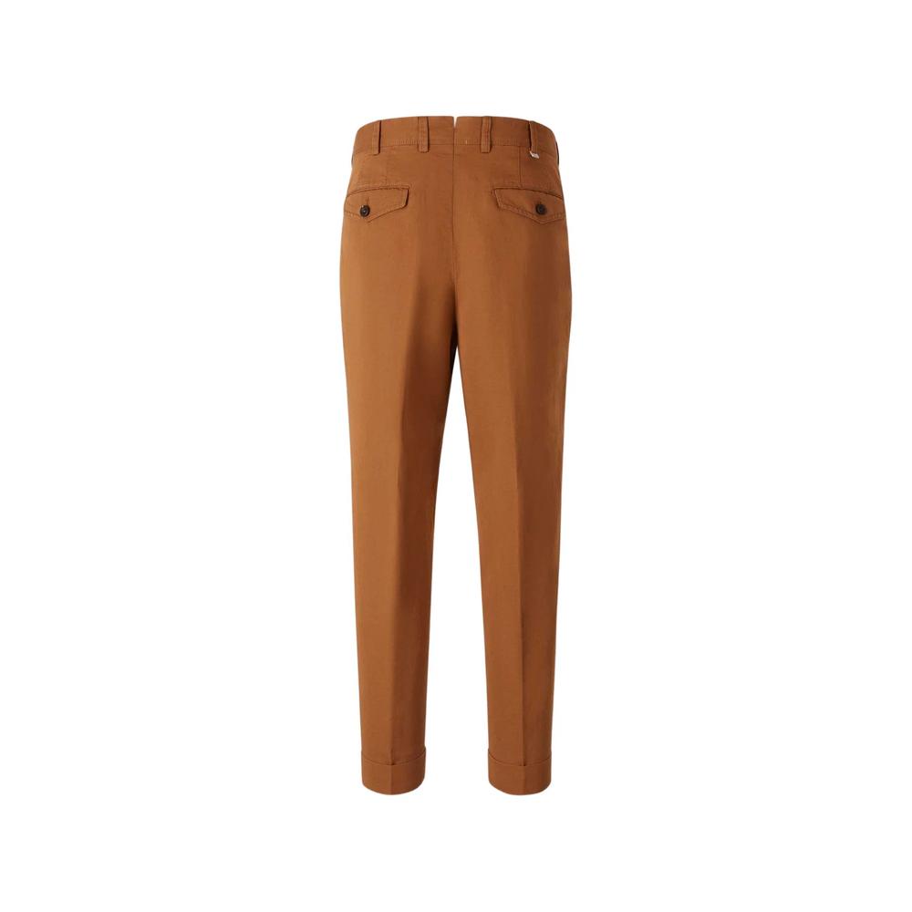 pleated turn-up tailored trousers 2