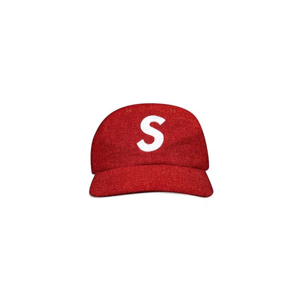 Снэпбэки Supreme Terry S Logo 6-Panel 'Red' 1