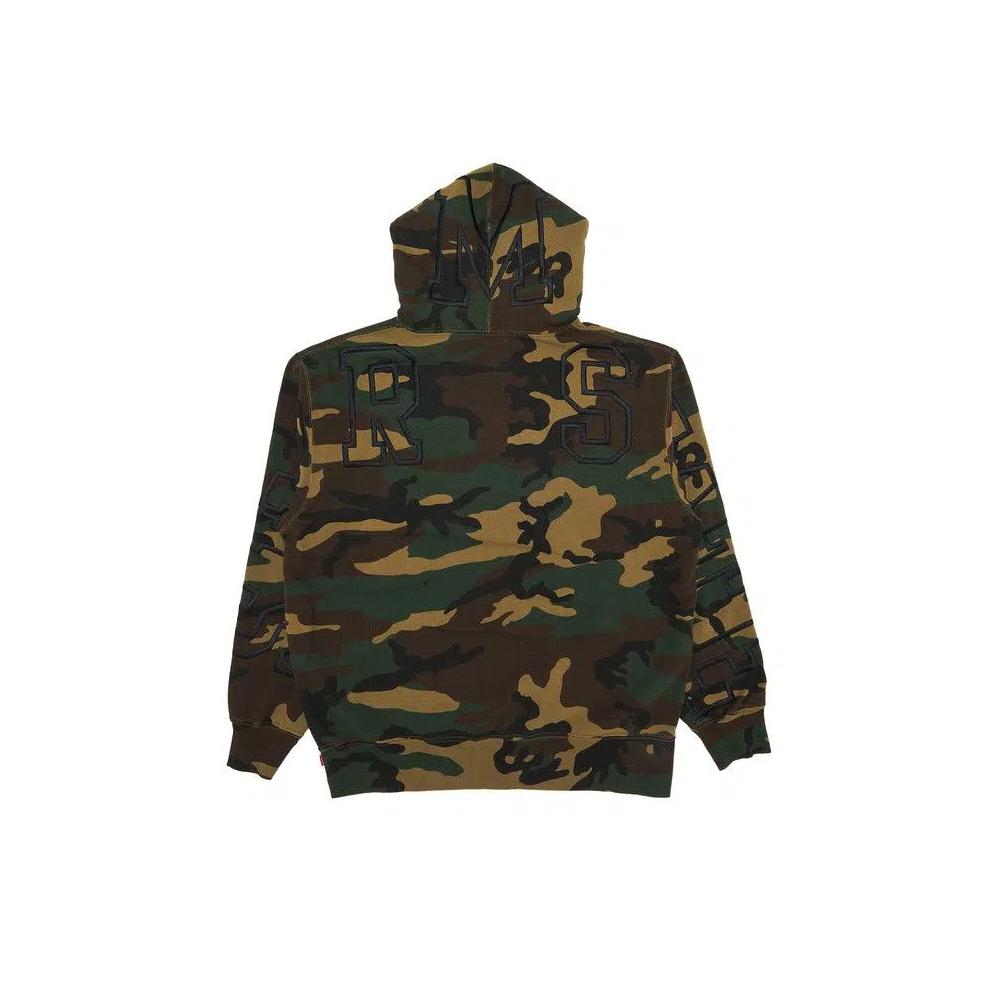 Худи Supreme State Hooded Sweatshirt 'Woodland Camo' 2