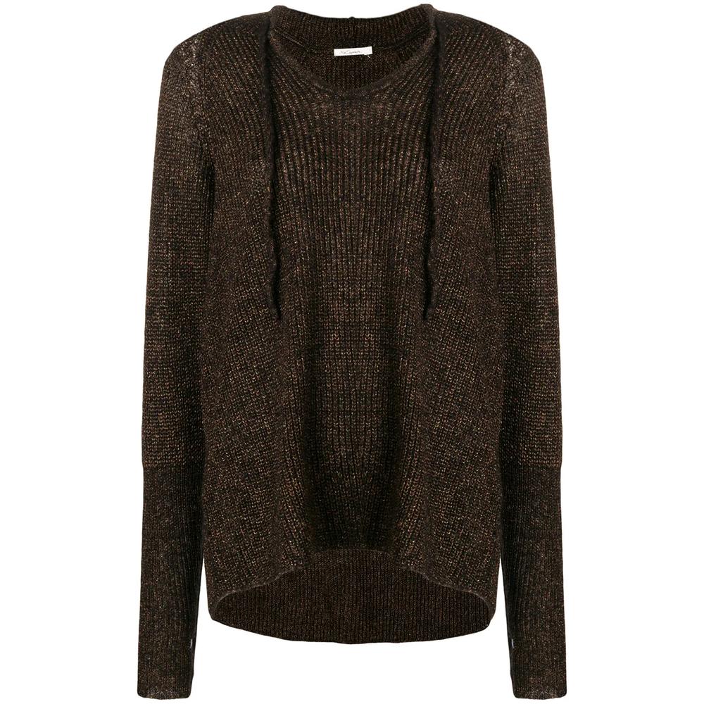 knitted hoodie 1