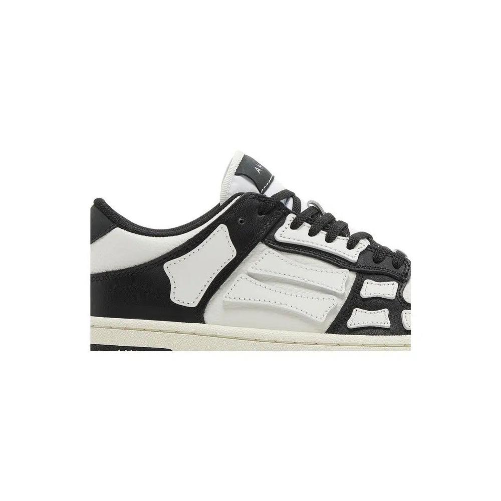 Кроссовки Amiri Wmns Skel Top Low 'Black White - White Bones' 2023 2