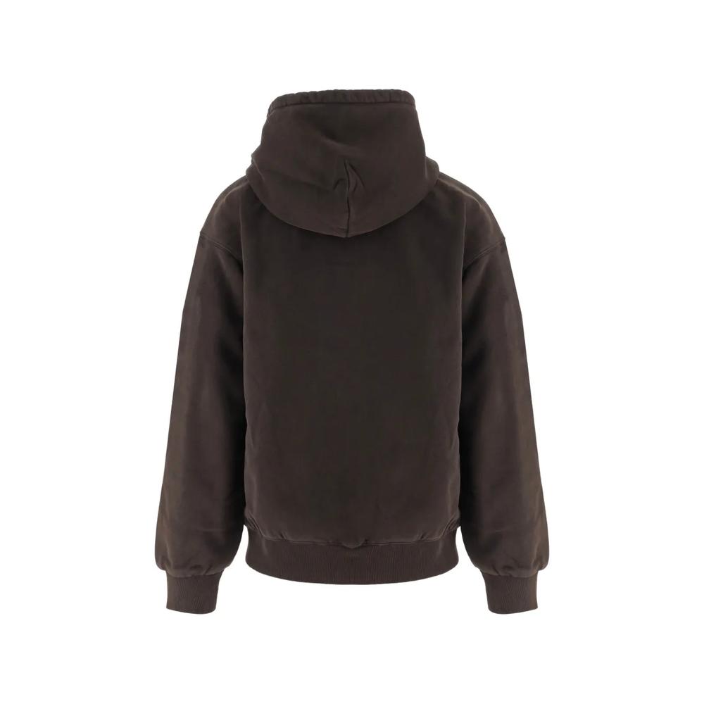logo-patch zip-up hoodie 2