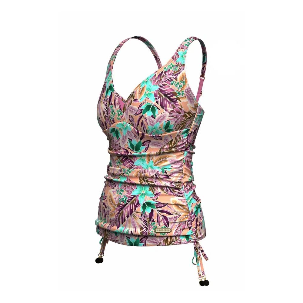Танкини My Paradiso Lavender Plus Cup с драпировкой 2