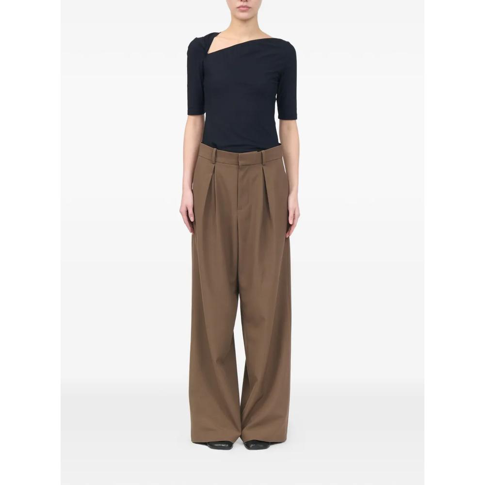 Брюки Mannequin Label из смесовой шерсти 2