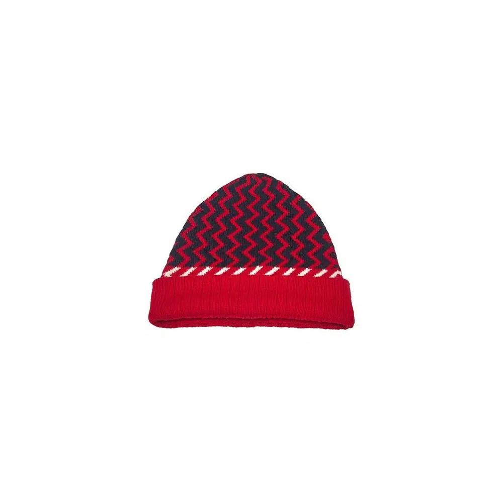 Головные уборы Gucci Wool Zigzag Beanie 'Red/White/Blue' 2