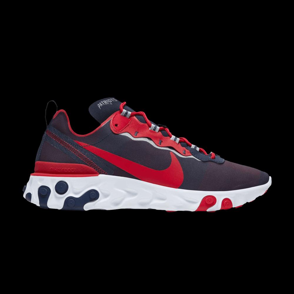 Кроссовки NFL x Nike React Element 55 'New England Patriots' 1