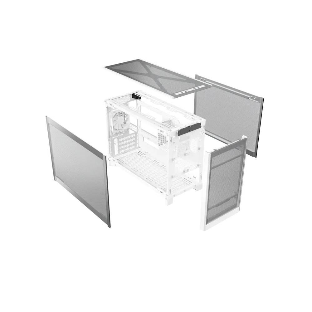 MONTECH TEN Micro-ATX корпус - Белый 6