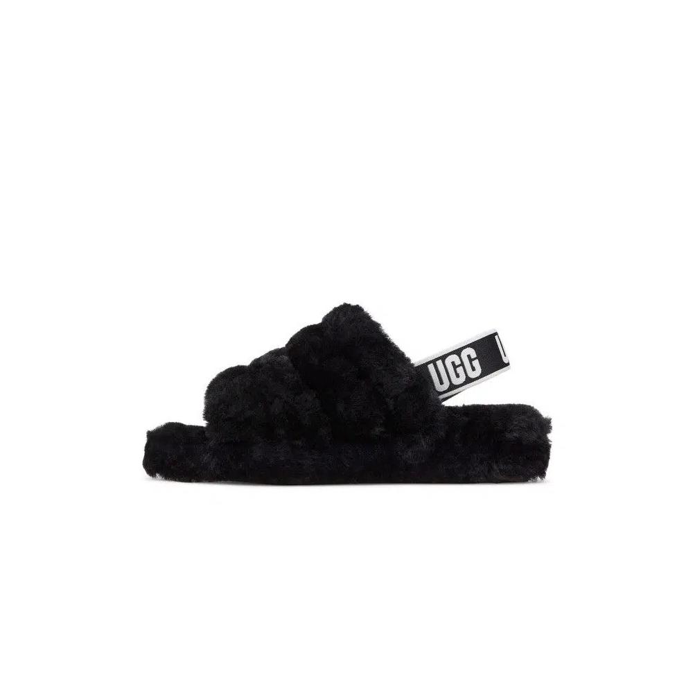 Слайды UGG Wmns Fluff Yeah Slide 'Black' 3