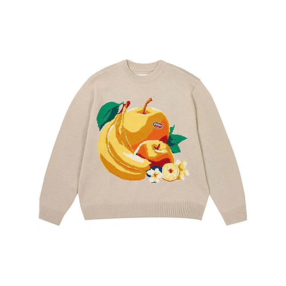 Свитеры Palace Fruit Life Knit 'Soft White' 1