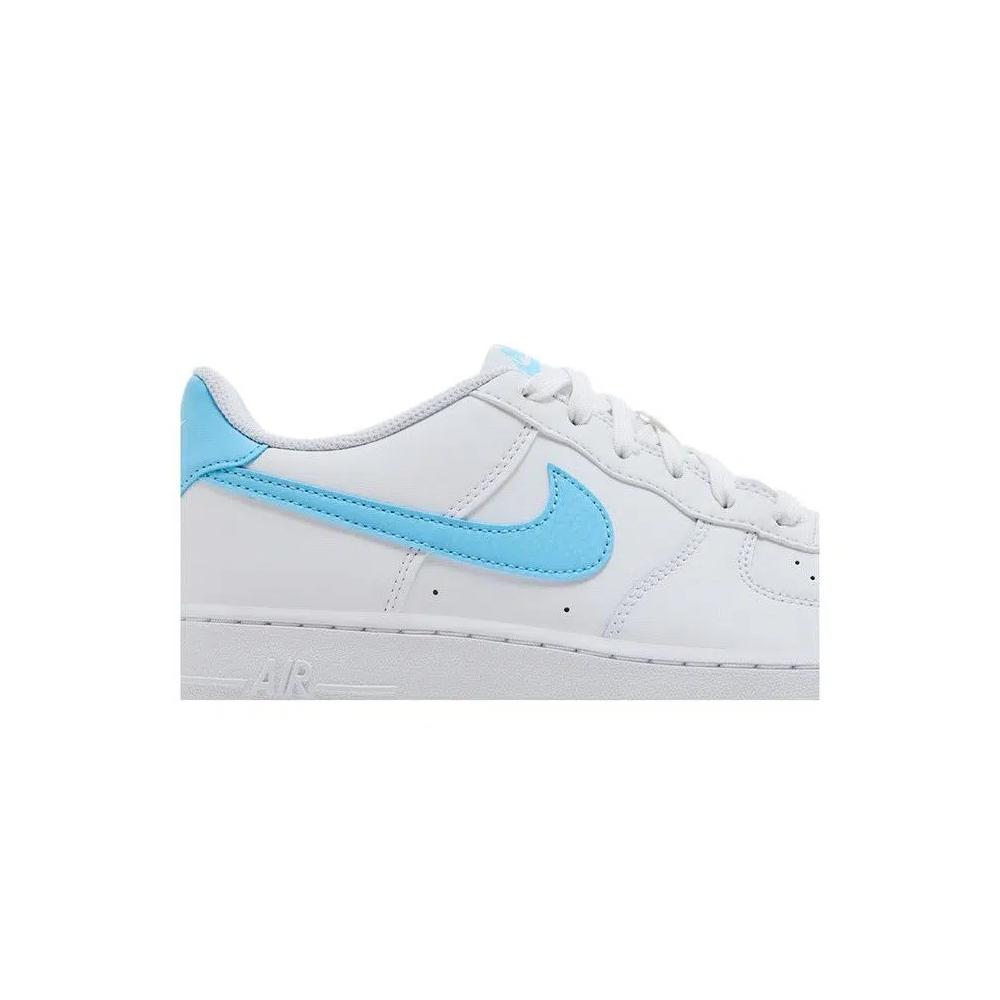 Кроссовки Nike Air Force 1 GS 'White Aquarius Blue' 2