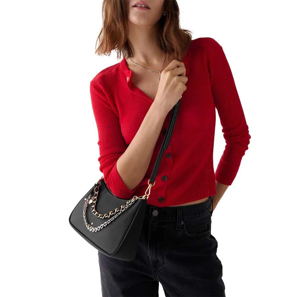Сумка-кроссбоди трансформируемая Margot Nylon Black KN256 4