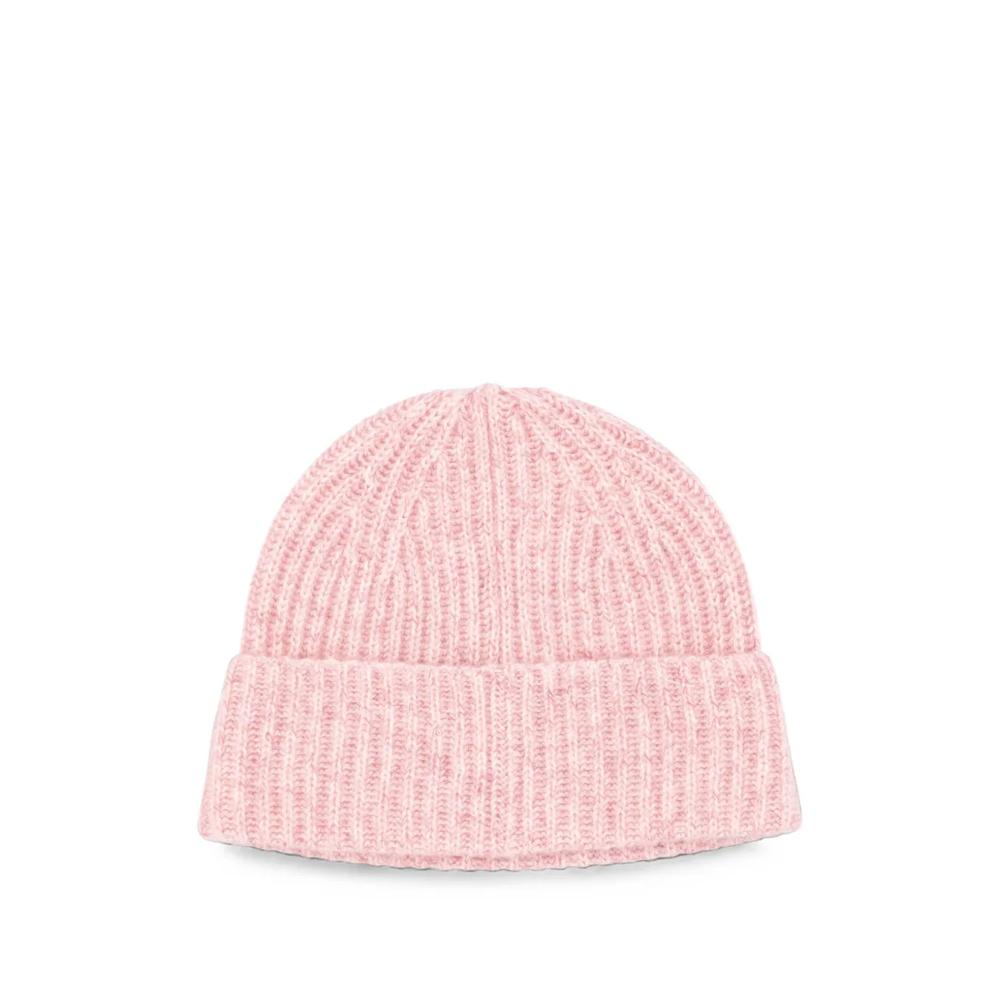 ribbed-knit cashmere beanie hat 2