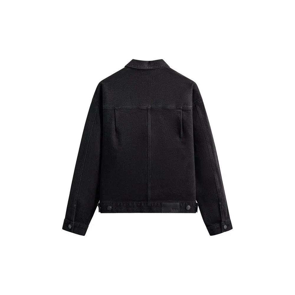Джинсовые куртки Kith Alonzo Denim Jacket 'Washed Black' 2