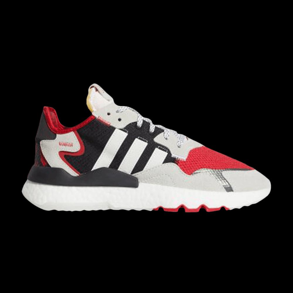 Кроссовки Adidas Nite Jogger 'Алый' 1