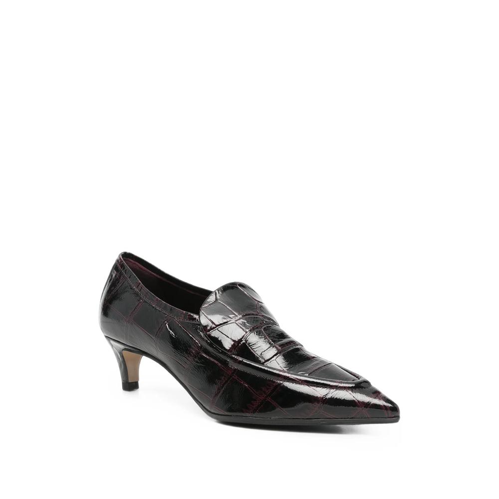croc-effect pointed-toe pumps 2