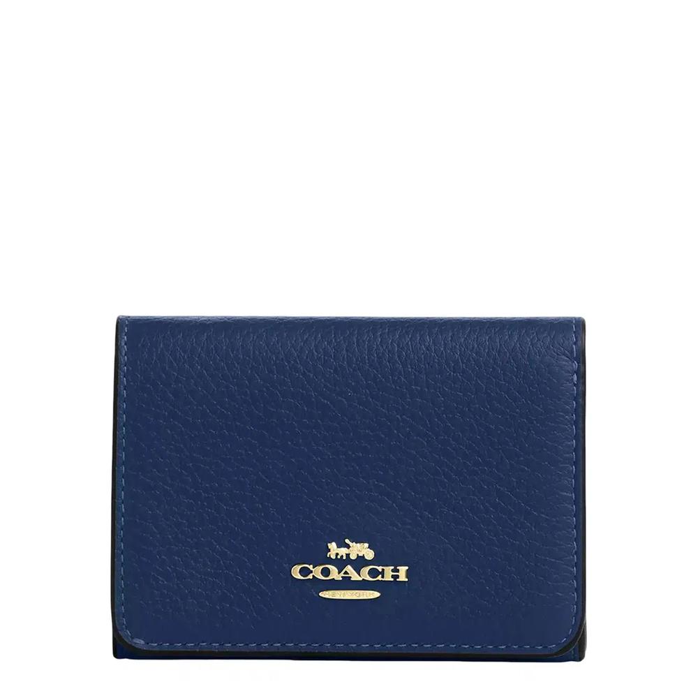 Держатель для карт в фирменном канвасе, цвет Tan/ Deep Blue CZ034 4