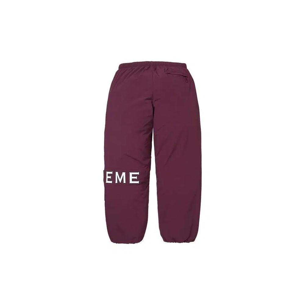 Спортивные штаны Supreme Cross Track Pant 'Сливовый' 2