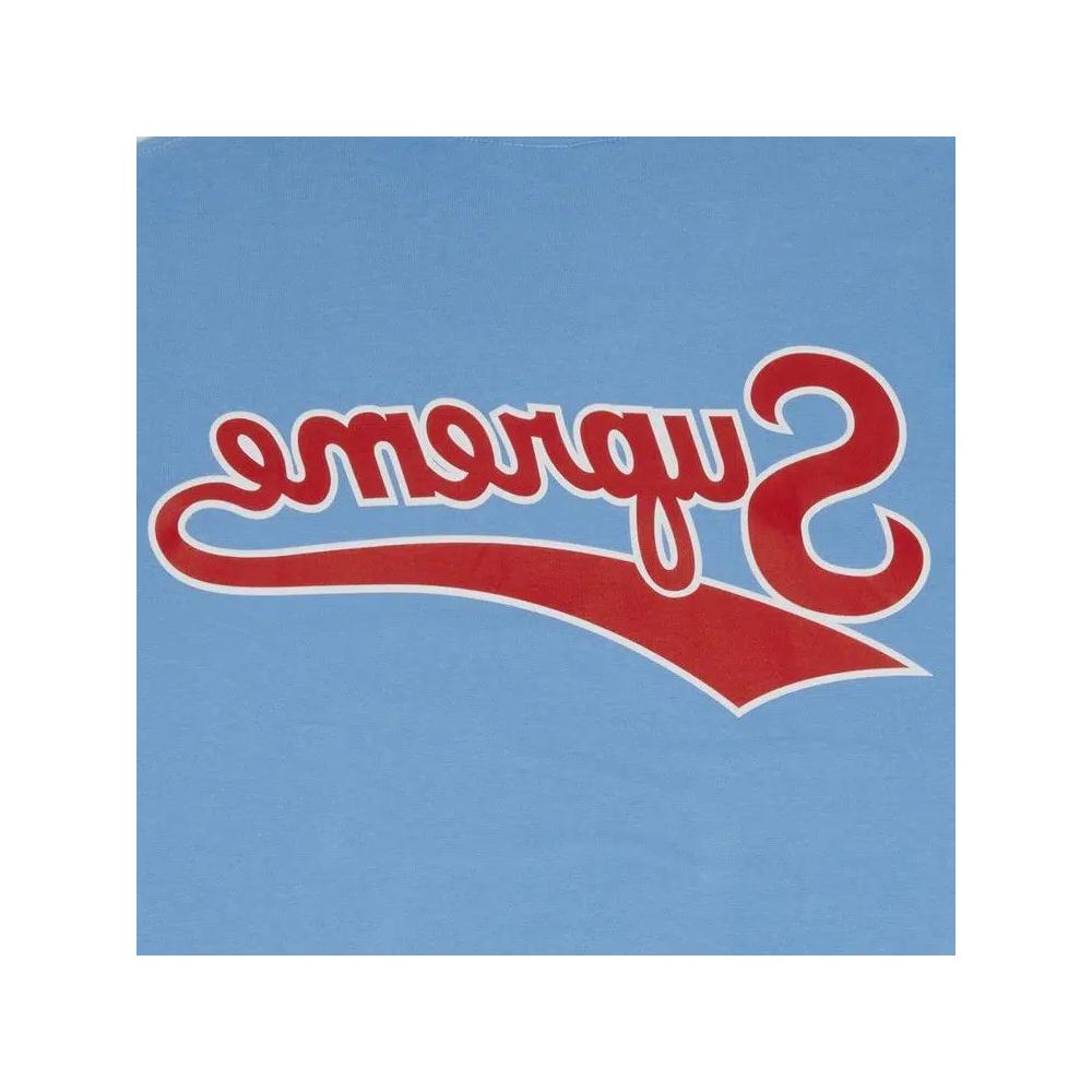 Футболки Supreme Backwards Tee 'Bright Blue' 3
