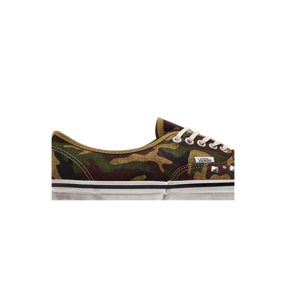 Кроссовки Vans Premium Authentic 'Лесной камуфляж Зеленый' 2