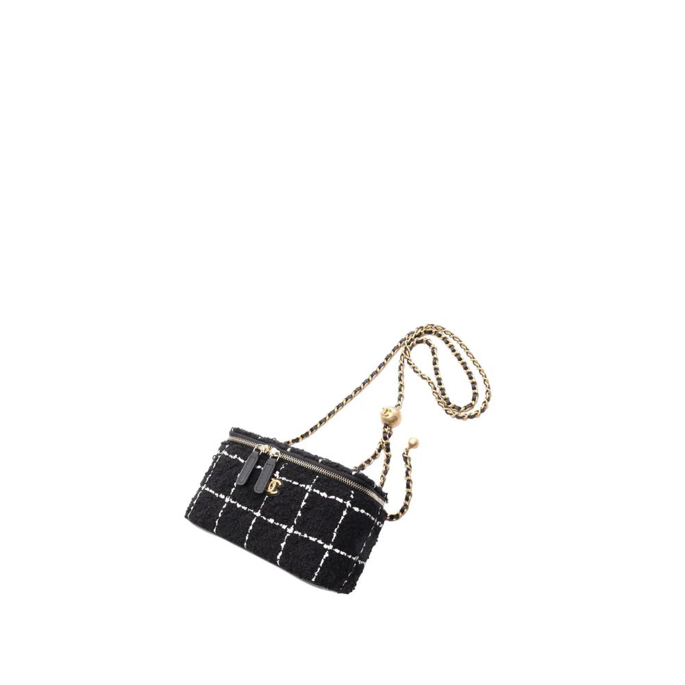 Сумка через плечо Tweed Vanity Case with Chain (2021-2026 годы) 2