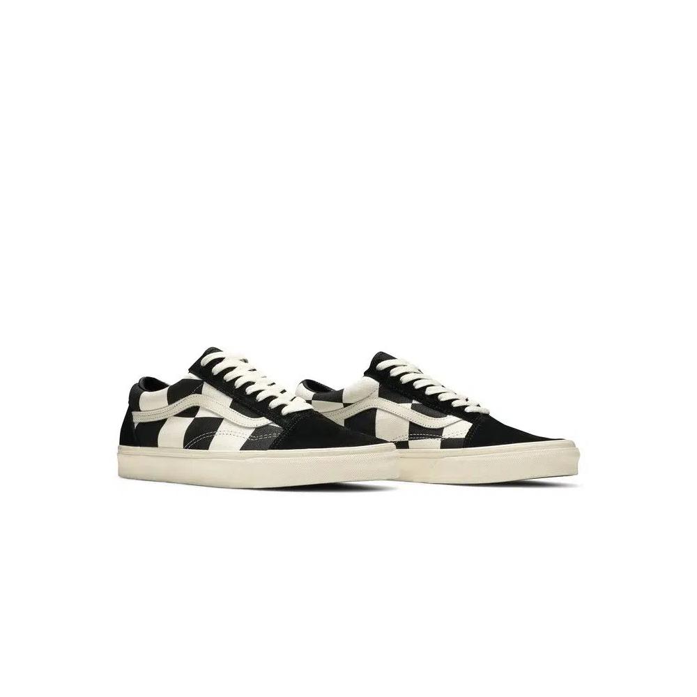 Кроссовки Vans Old Skool 'Oversize Checkerboard - Черный Белый' 8