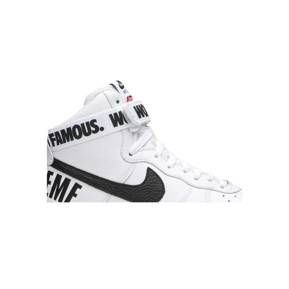 Кроссовки Supreme x Nike Air Force 1 High Supreme 'White' 2