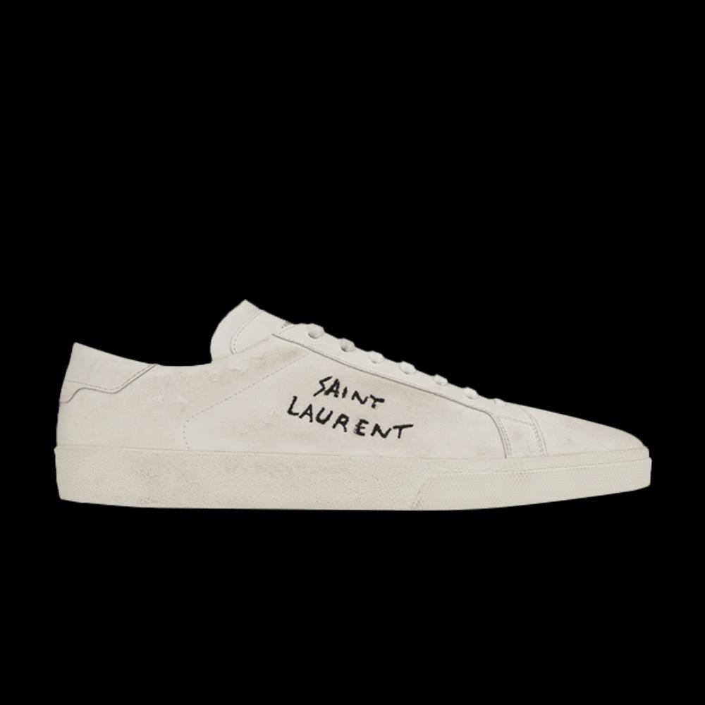 Кроссовки Saint Laurent Signature Court Classic SL/06 'Embroidered' 1