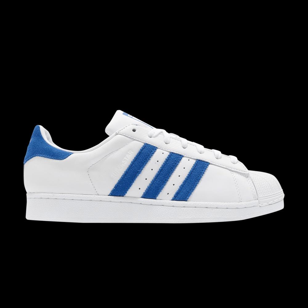 Кроссовки Adidas Superstar 'White Blue' 1