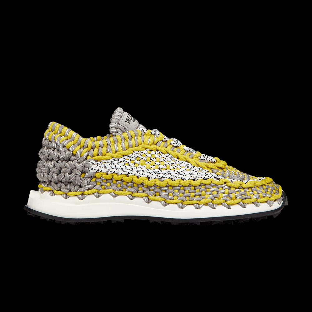 Кроссовки Valentino Crochet Sneakers 'Желтый' 1