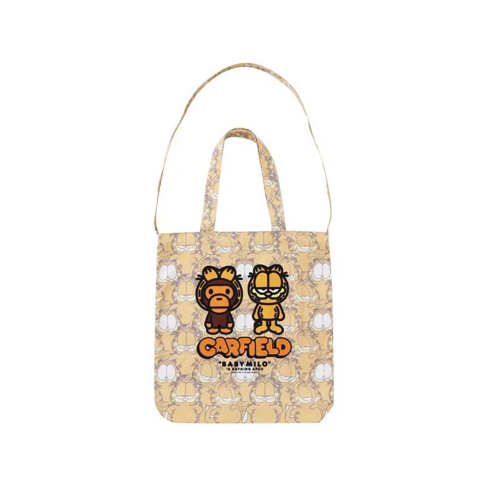 Сумка-шопер BAPE x Garfield Tote Bag 'Orange' 1
