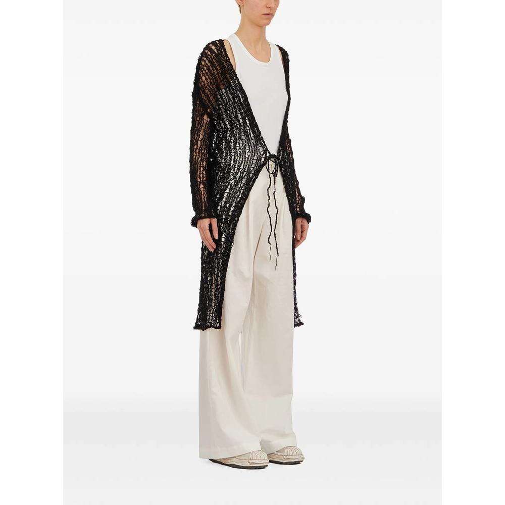 open-knit front-tie cardigan 3