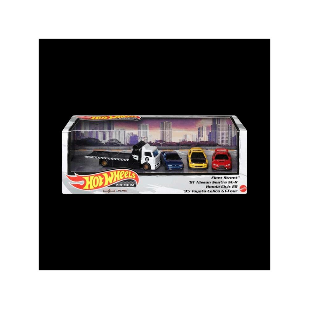 Игрушки и наборы игр Hot Wheels Premium Display Diecast Collection 4-Pack 1:64 1