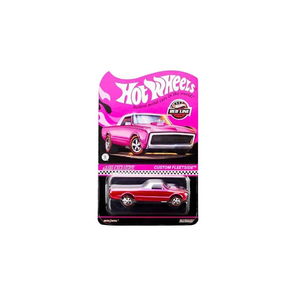 Игрушки и наборы игр Hot Wheels Rlc Exclusive 2022 Pink Editions Custom Fleetside 2