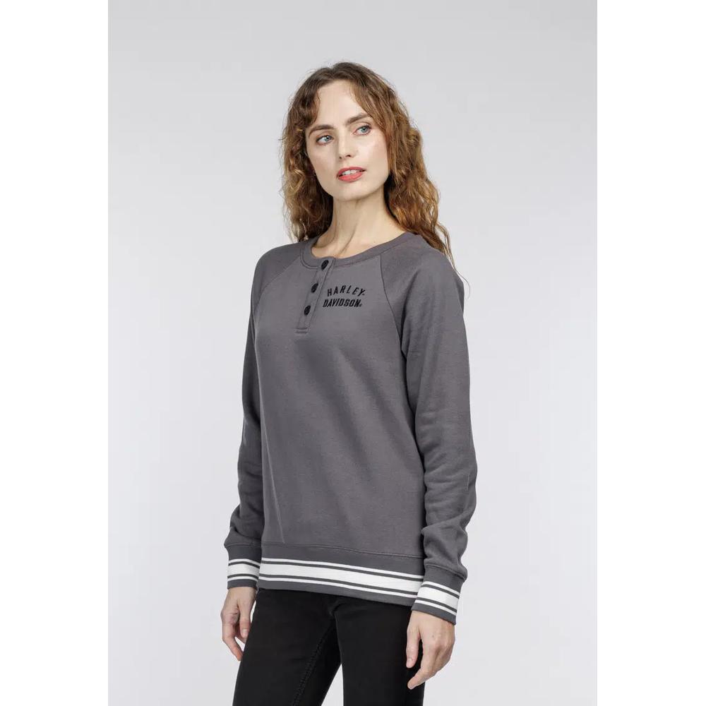 Пуловер Harley-Davidson Race Her Crewneck 3