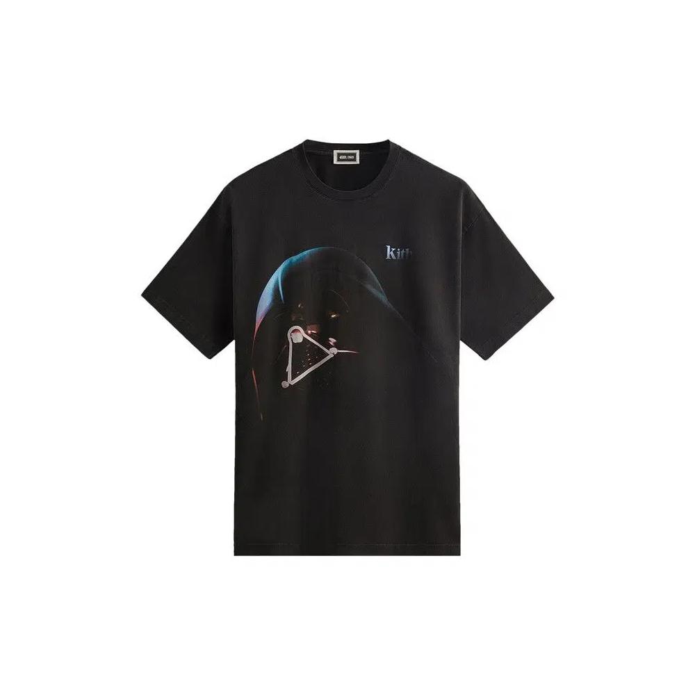 Футболки Kith x Star Wars Darth Vader Helmet Vintage Tee 'Черный' 1