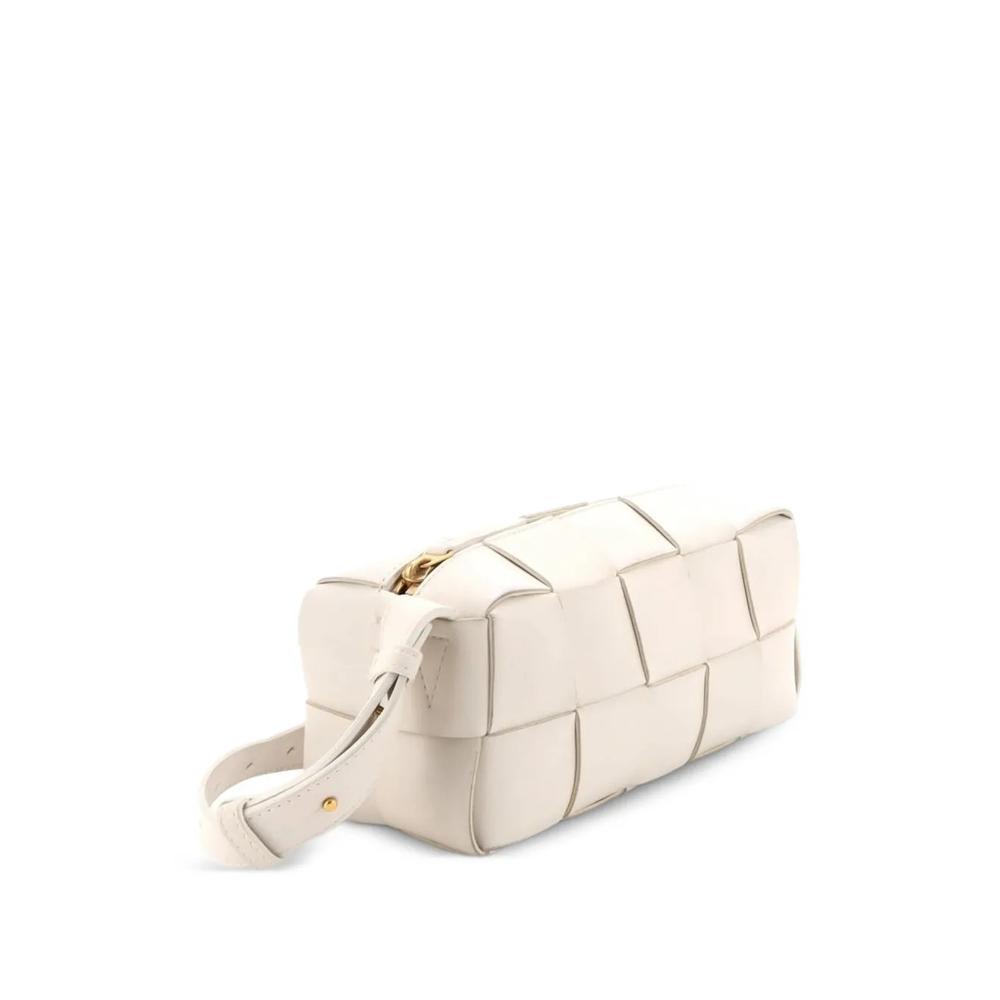 Маленькая сумка на плечо Brick Cassette Maxi Intrecciato Leather 2