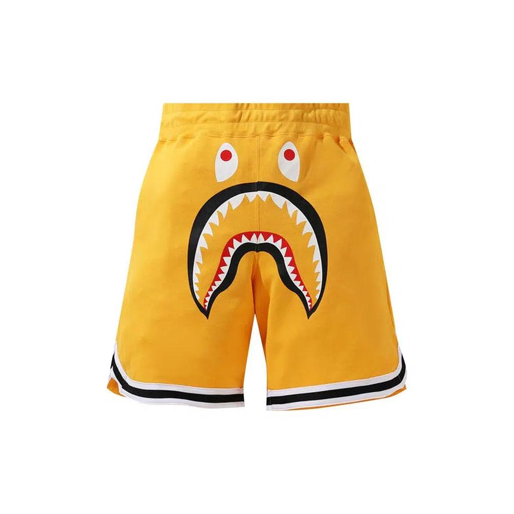 Баскетбольные шорты BAPE Shark Basketball Sweat «Жёлтый» 1