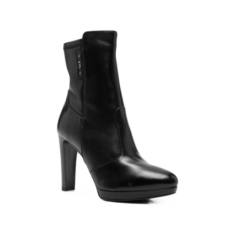 platform leather ankle boots 2