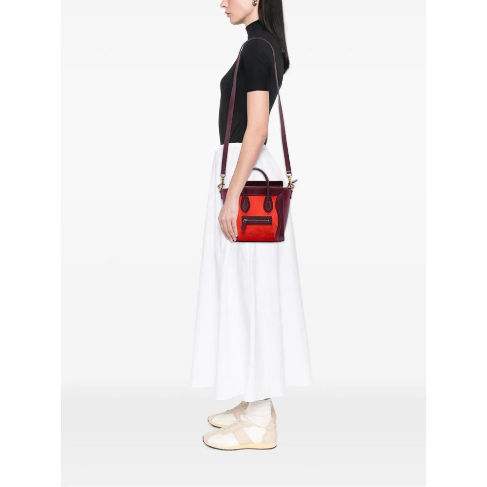 Сумка-сэтчел Nano Tricolor Nubuck and Calfskin Luggage Tote (2014 год) 2