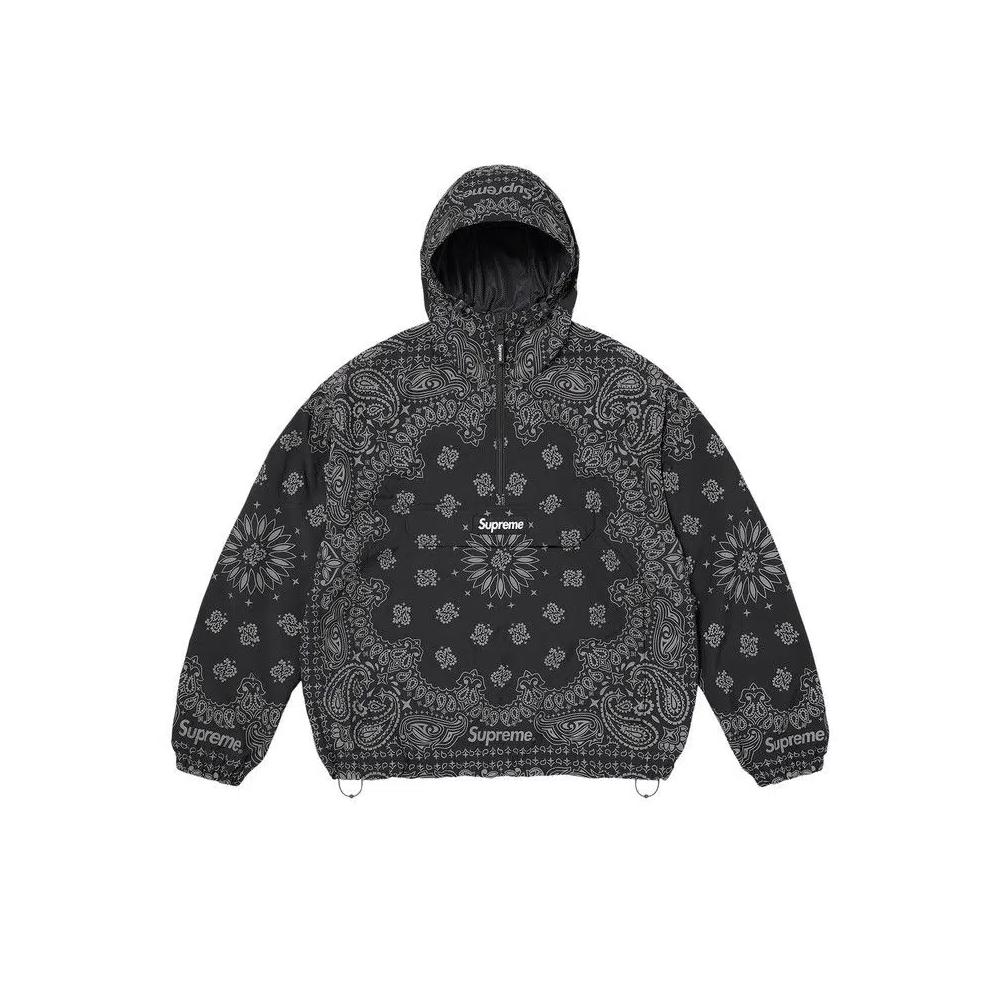 Анораки Supreme Reflective Bandana Anorak 'Black' 1