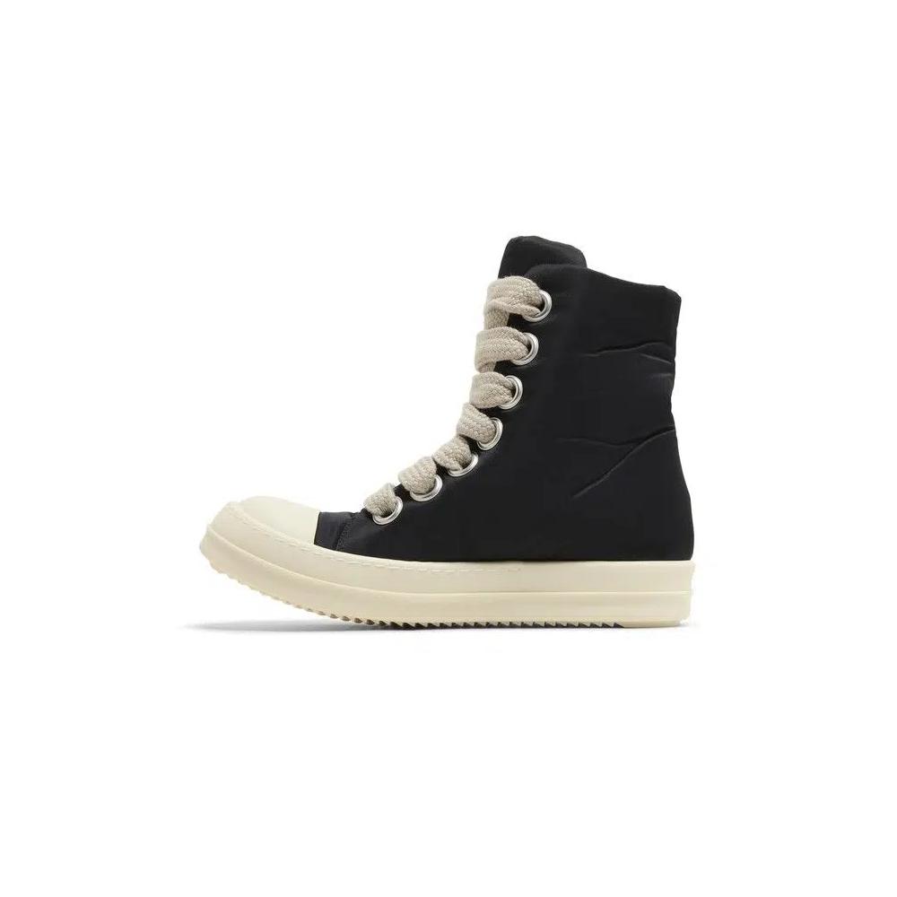 Кроссовки Rick Owens Wmns Lido DRKSHDW Jumbo Lace Puffer High 'Черный жемчуг' 3