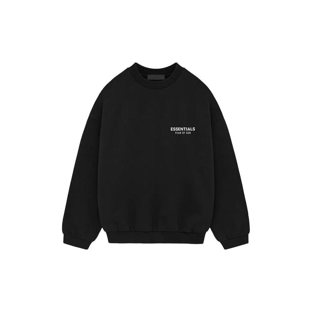 Свитеры Fear of God Essentials Fleece Crewneck II 'Black' 1
