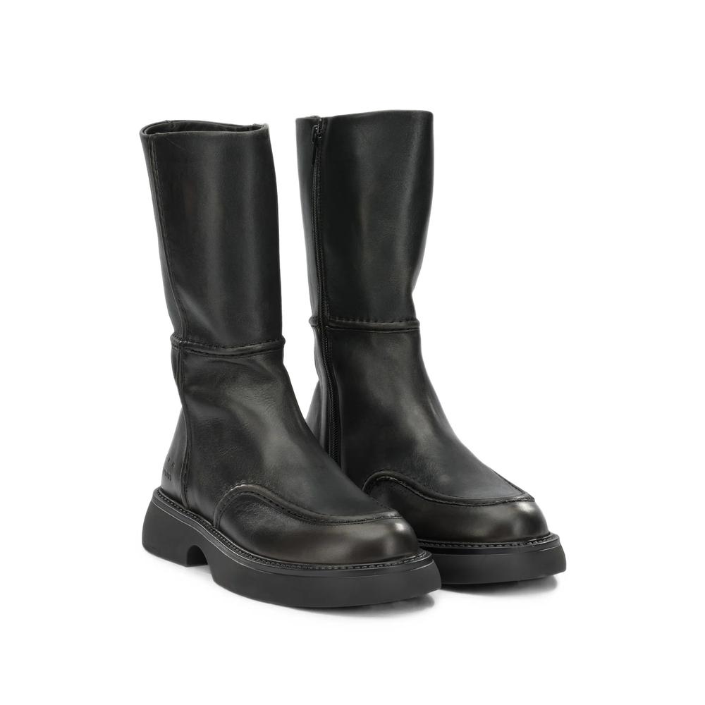 leather biker boots 2