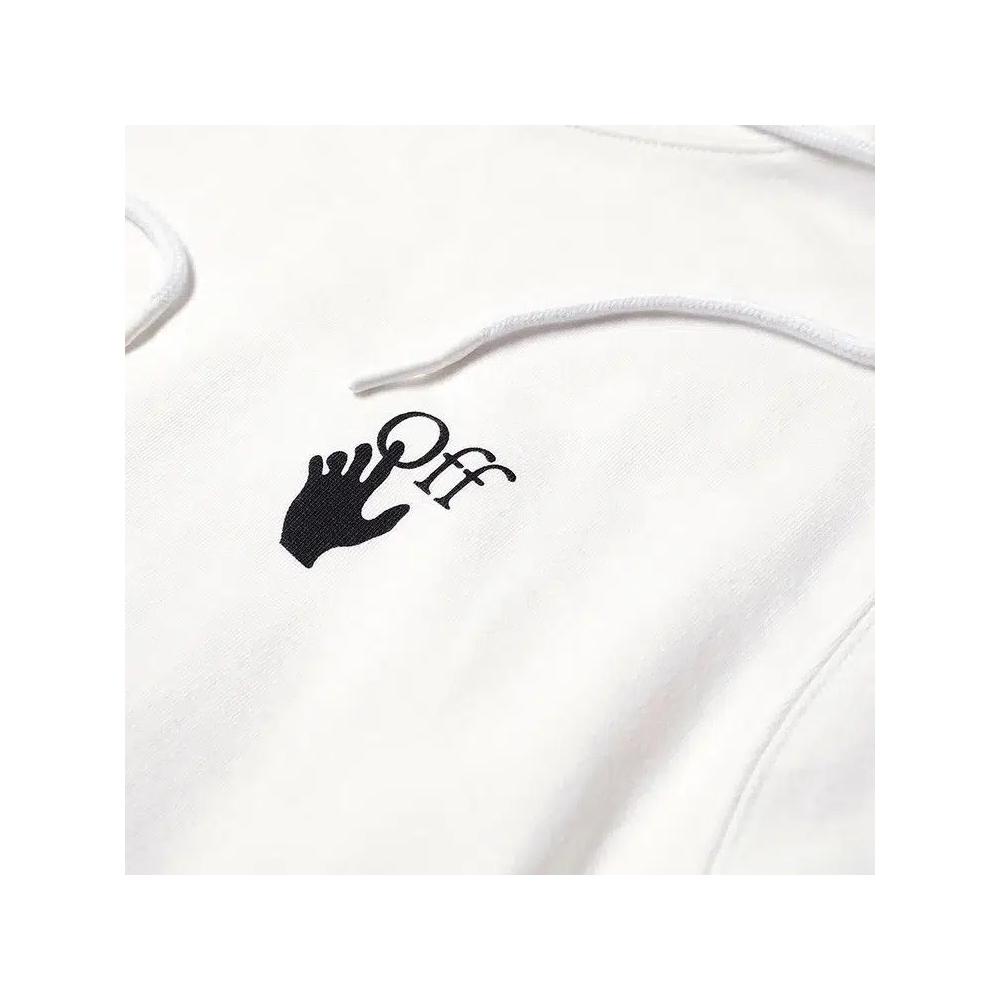 Худи Off-White Marker Slim Hoodie 'White/Red' 4