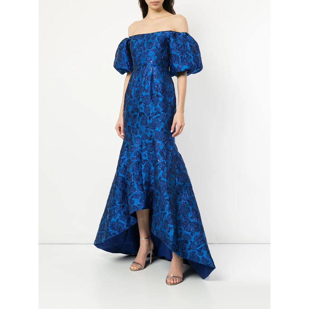 Bellflower balloon gown 2