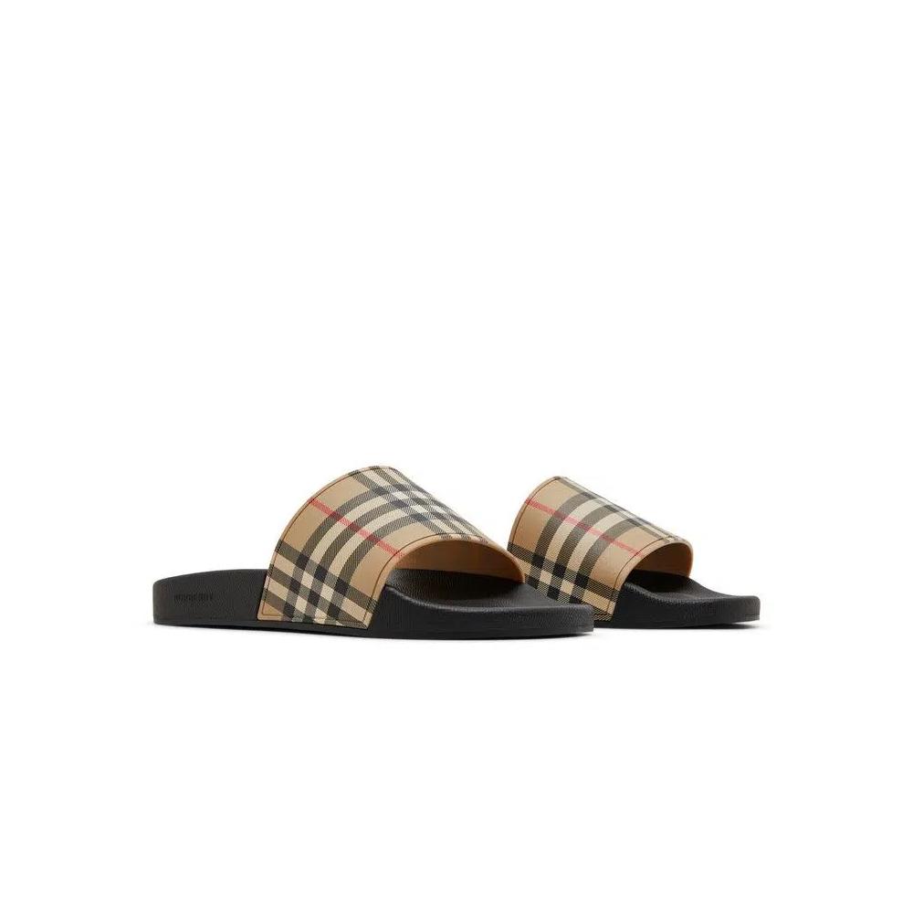 Слайды Burberry Check Slide 'Archive Beige' 8